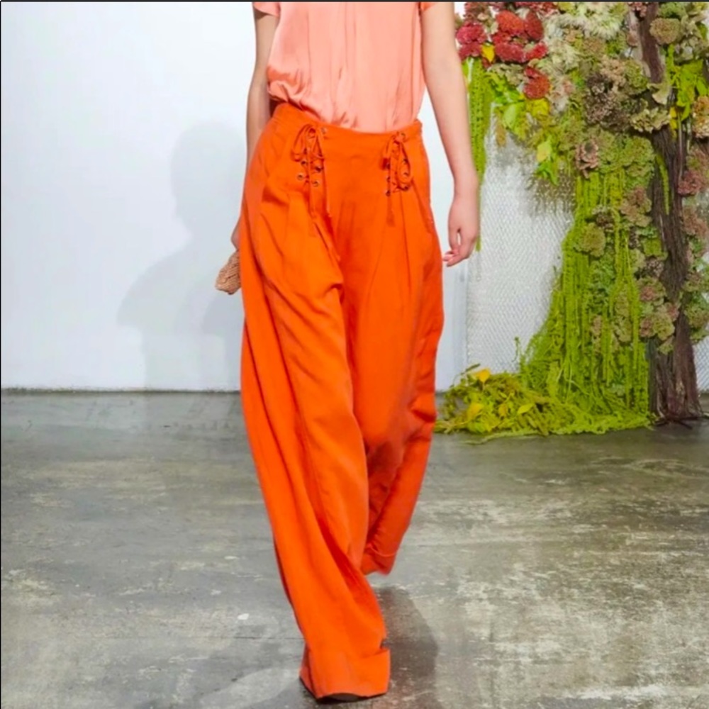 Ulla Johnson High waist Wide leg Pants - Picture 1 of 6